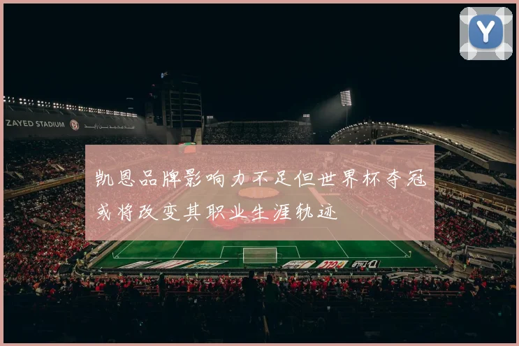 凯恩品牌影响力不足但世界杯夺冠或将改变其职业生涯轨迹
