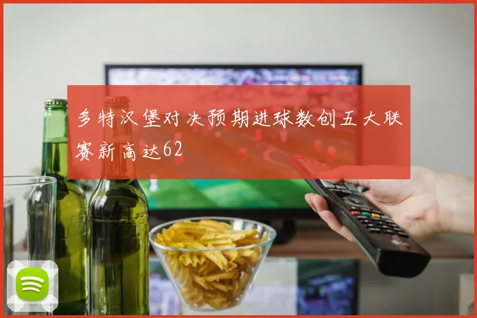 多特汉堡对决预期进球数创五大联赛新高达62