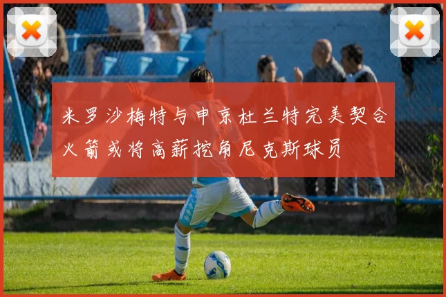 米罗沙梅特与申京杜兰特完美契合火箭或将高薪挖角尼克斯球员